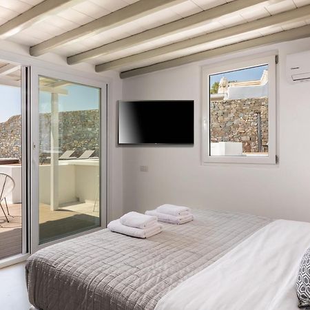 Villa In Mykonos - 6 Bedroom - 1Km From Mykonos Town - Infinity Pool - Sunset View Exteriér fotografie