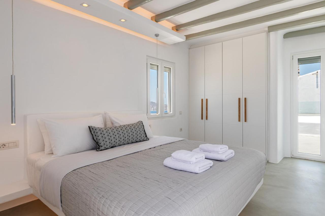Villa In Mykonos - 6 Bedroom - 1Km From Mykonos Town - Infinity Pool - Sunset View Exteriér fotografie