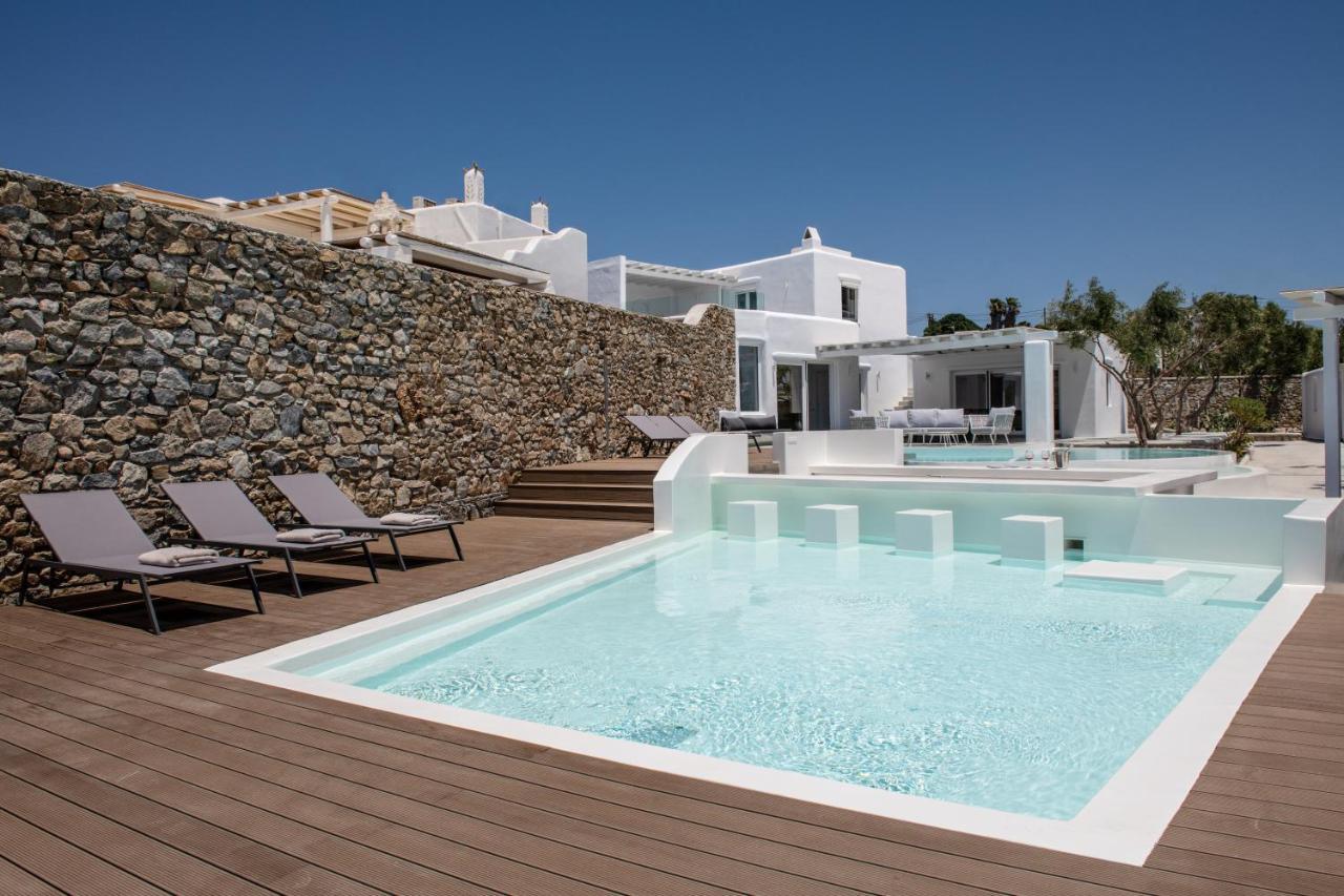 Villa In Mykonos - 6 Bedroom - 1Km From Mykonos Town - Infinity Pool - Sunset View Exteriér fotografie
